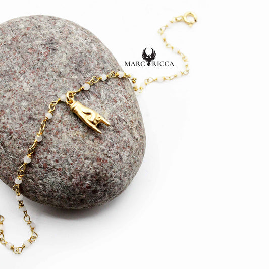 Bracelet Argent Gigi & Main Corne