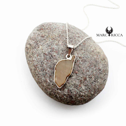 Pendentif Argent Corse Corne ou Olivier