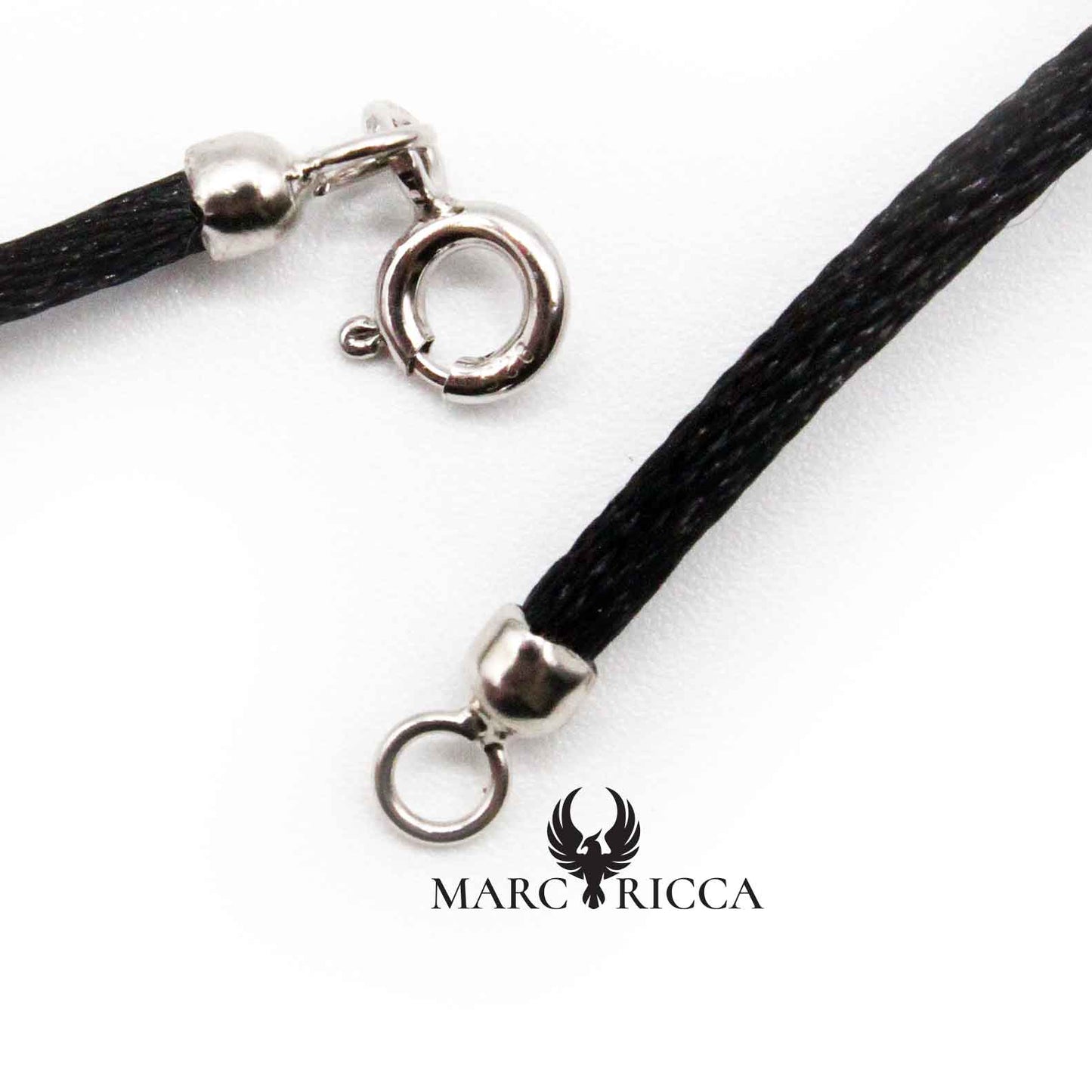 Cordon Argent Satin 2 mm