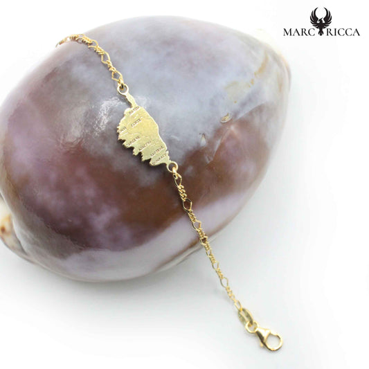 Bracelet Argent Chainette Corse