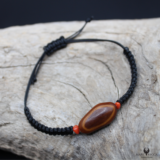 Bracelet Cordon Corail Graine Oreille A Mulatre