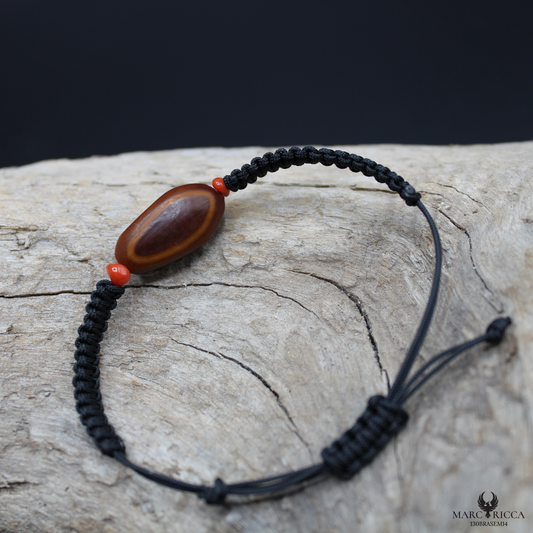 Bracelet Cordon Corail Graine Oreille A Mulatre