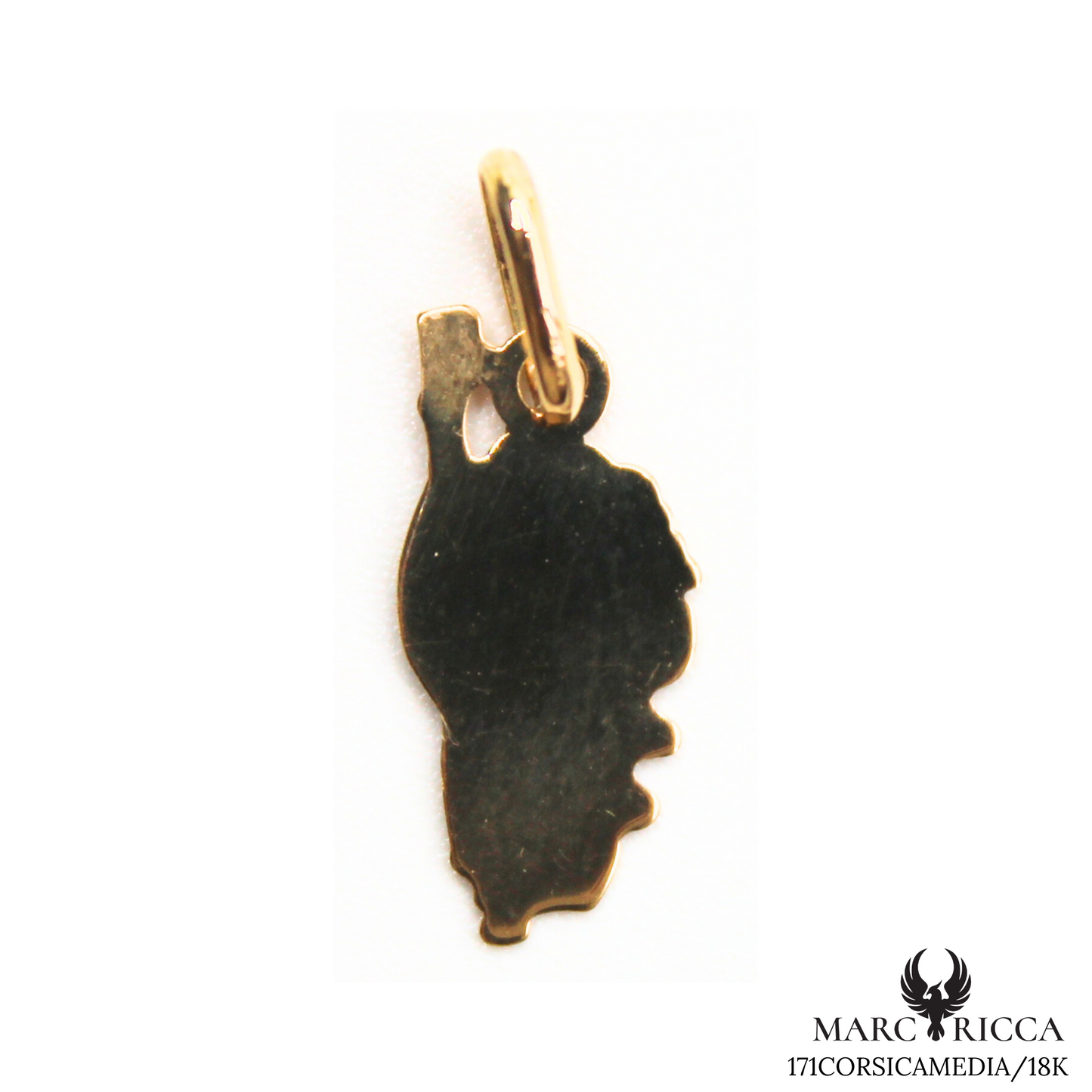 Pendentif Or Corse Pleine & Villes 18 ou 9 carats
