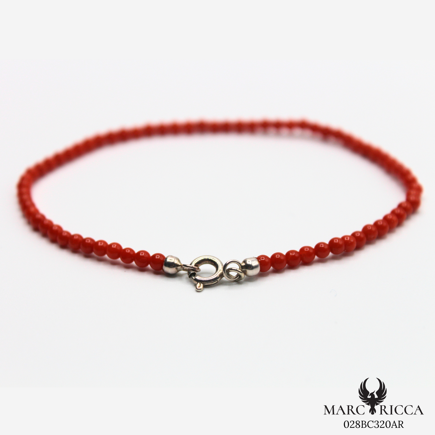 Bracelet Argent Corail Perle 3mm