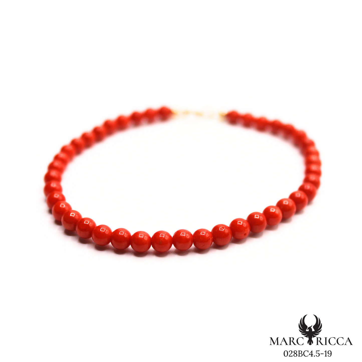 Bracelet Or Corail Perle 45mm