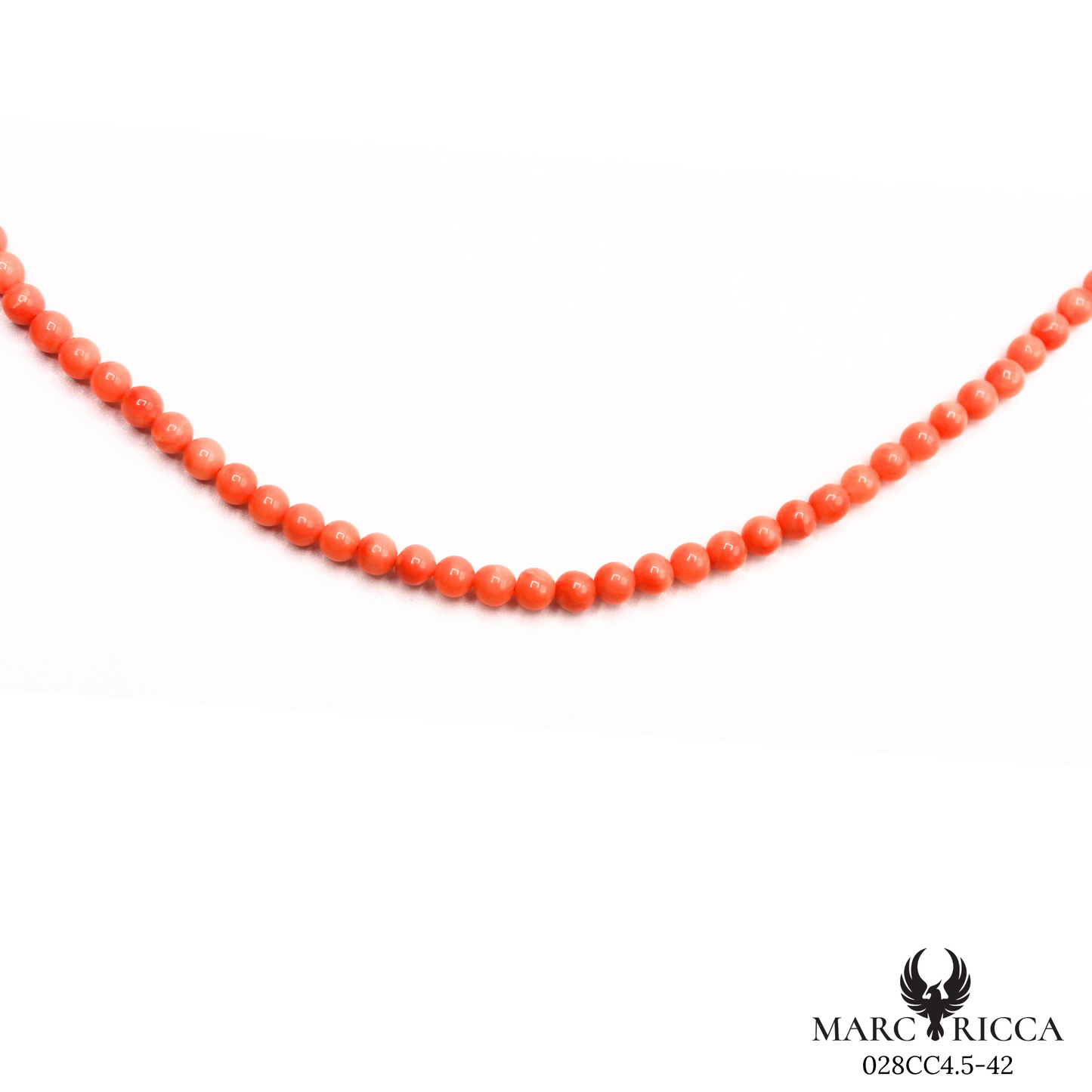 Collier Or Corail Rose & Or Gris