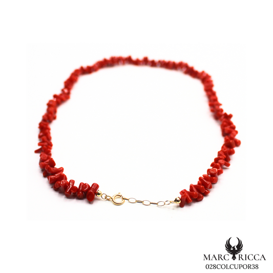 Collier Or Corail Cupolino