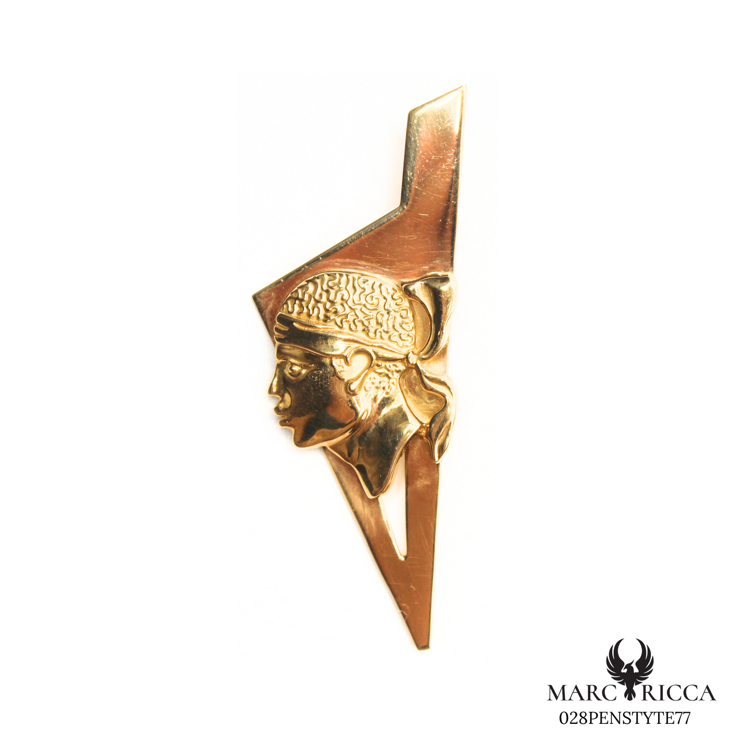 Pendentif Or Corse & Tête de Maure Pièce Unique