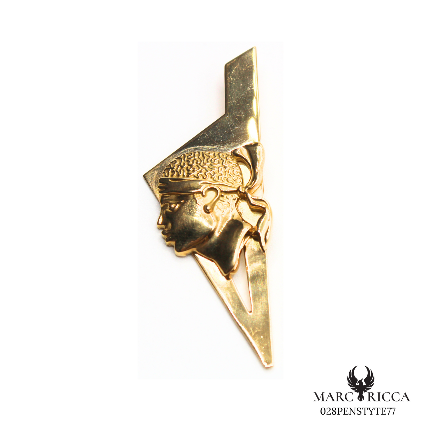 Pendentif Or Corse & Tête de Maure Pièce Unique