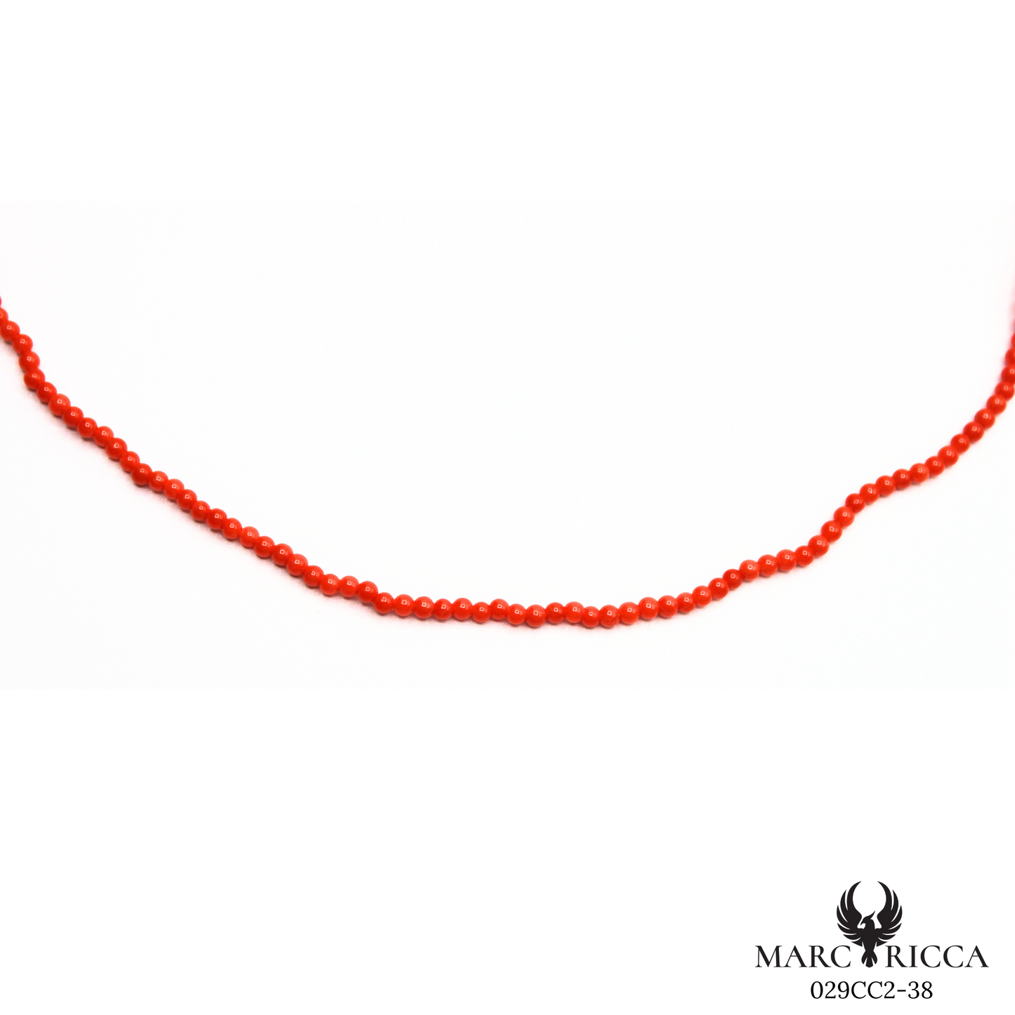 Collier Or Corail Perle 2/3mm