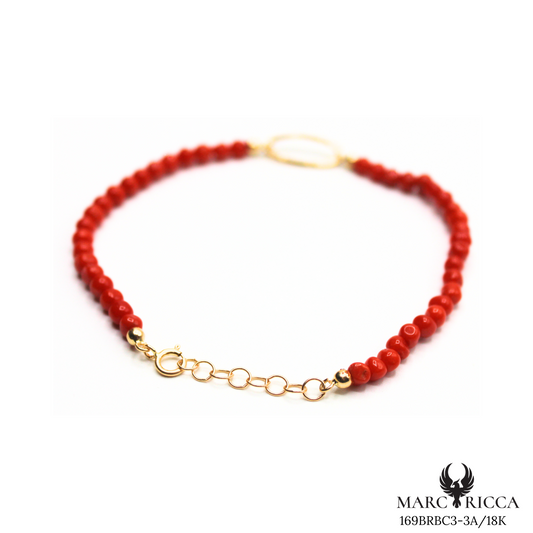 Bracelet Or Corail Cupolino & Anneau