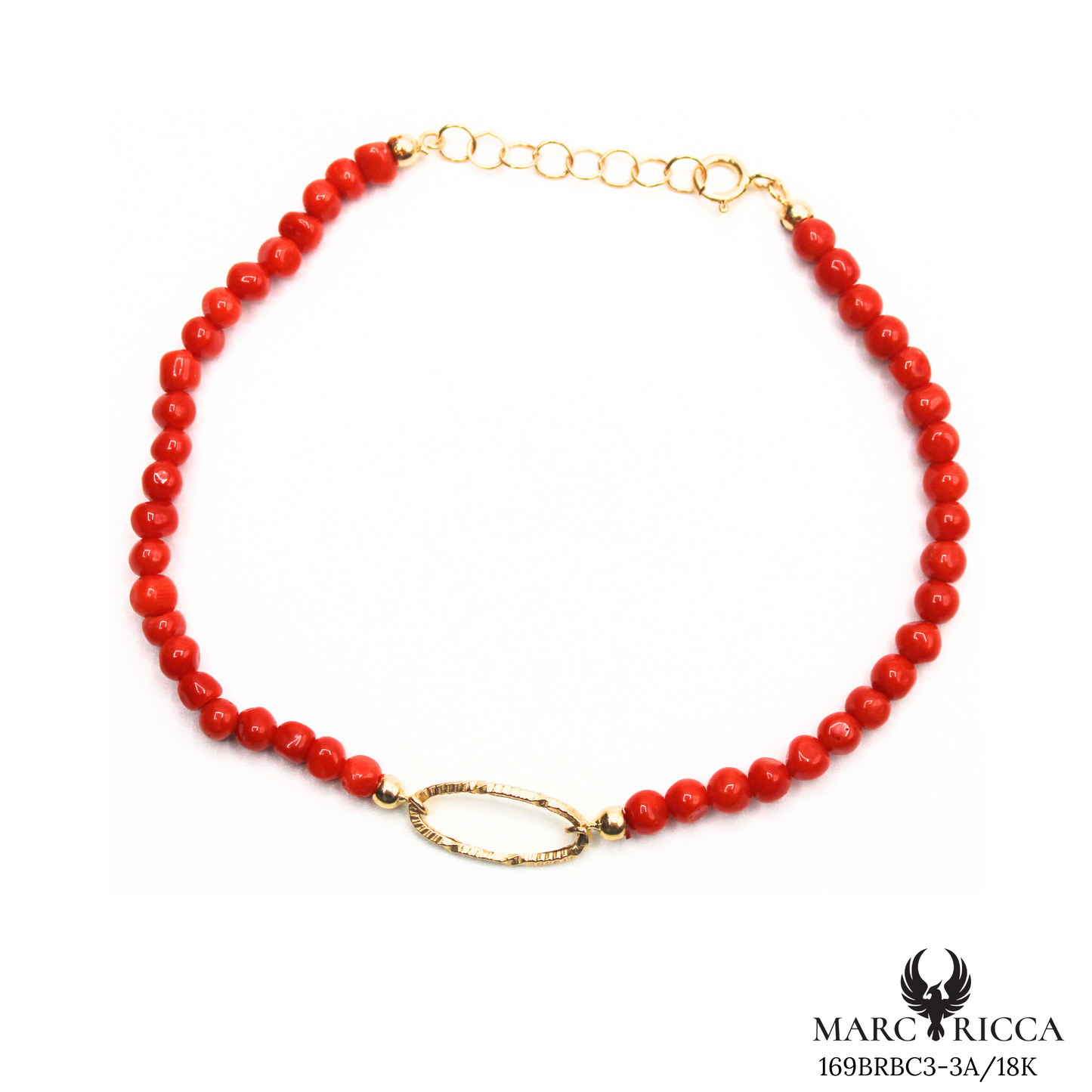 Bracelet Or Corail Cupolino & Anneau