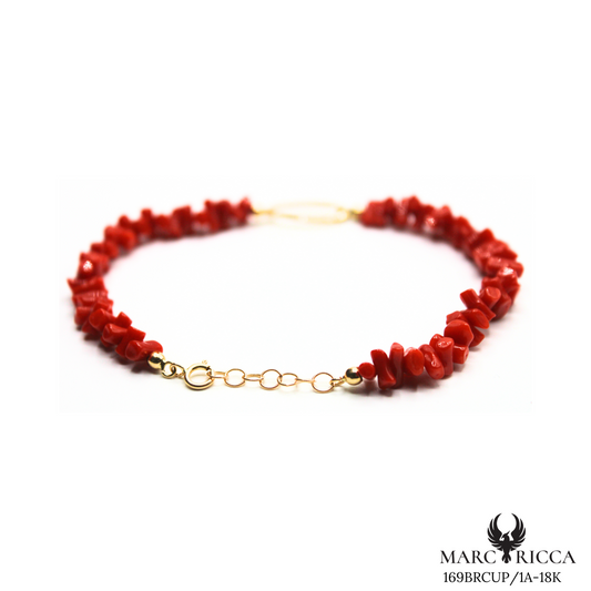 Bracelet Or Corail Cupolino & Anneau