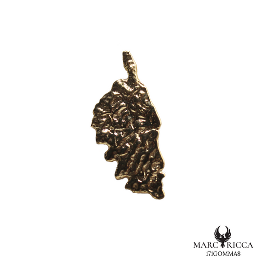 Pendentif Or Corse Reliefs 18 ou 9 carats
