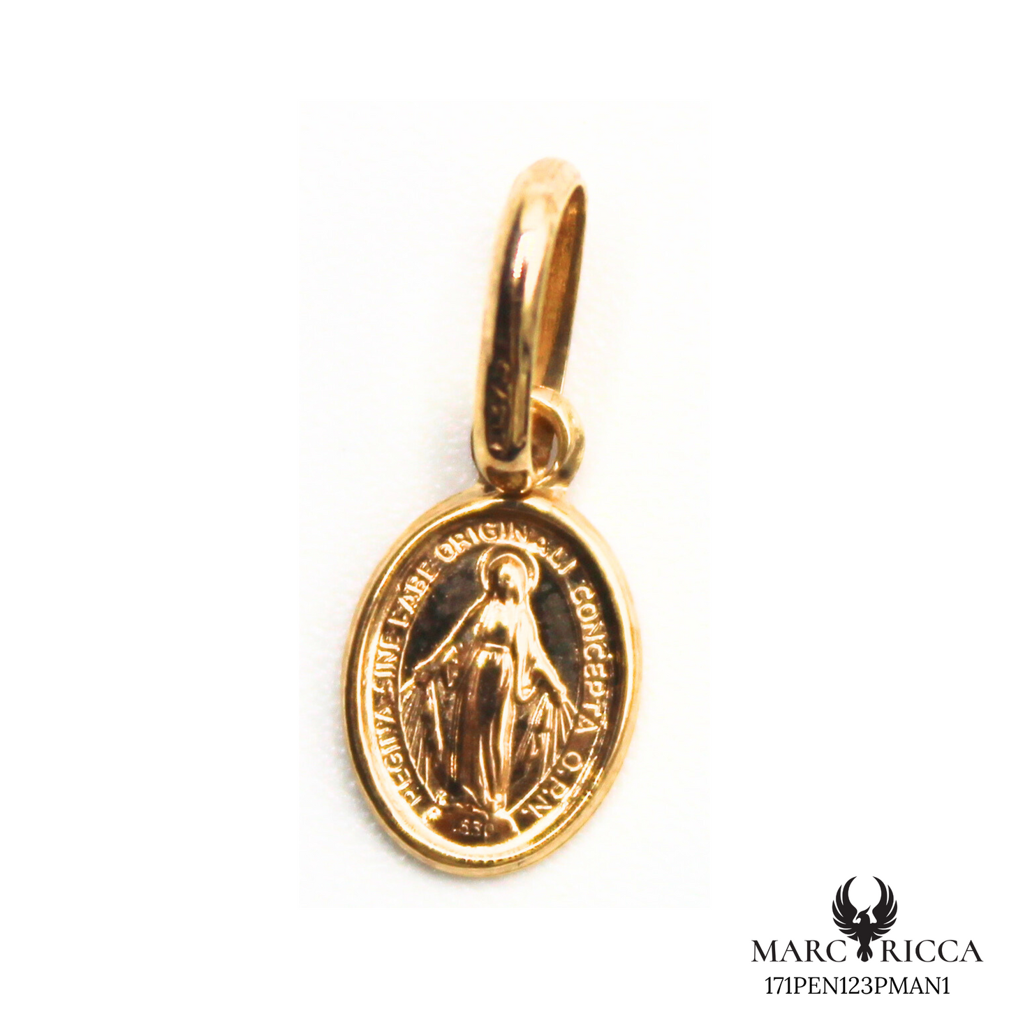 Pendentif Or Madone 73mm