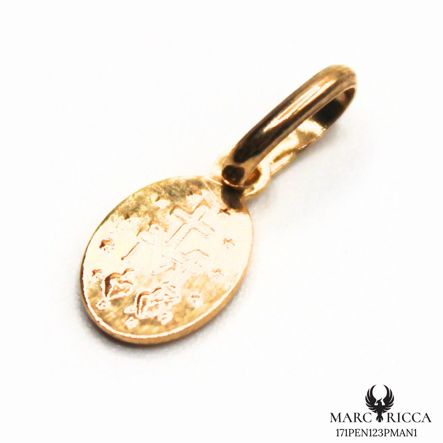 Pendentif Or Madone 73mm