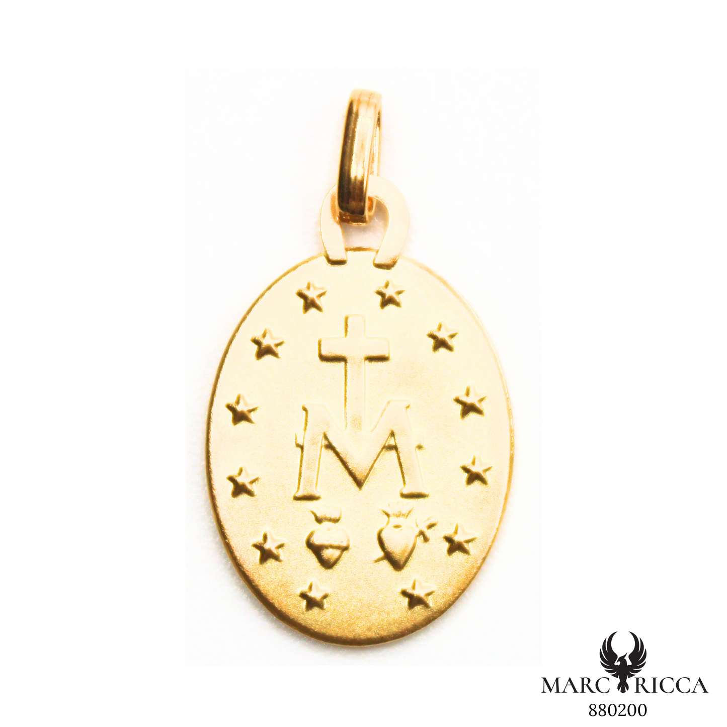 Pendentif Or Madone 1.6cm
