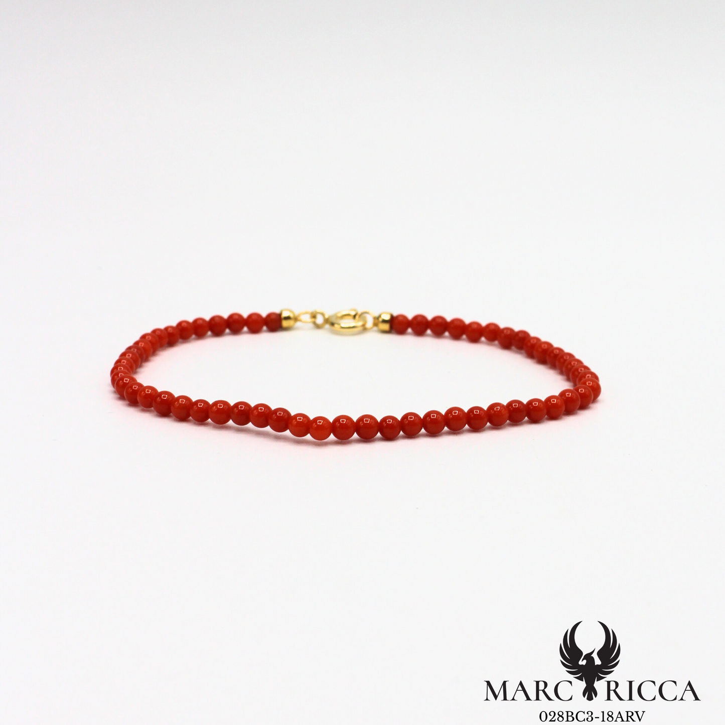 Bracelet perles corail 3mm