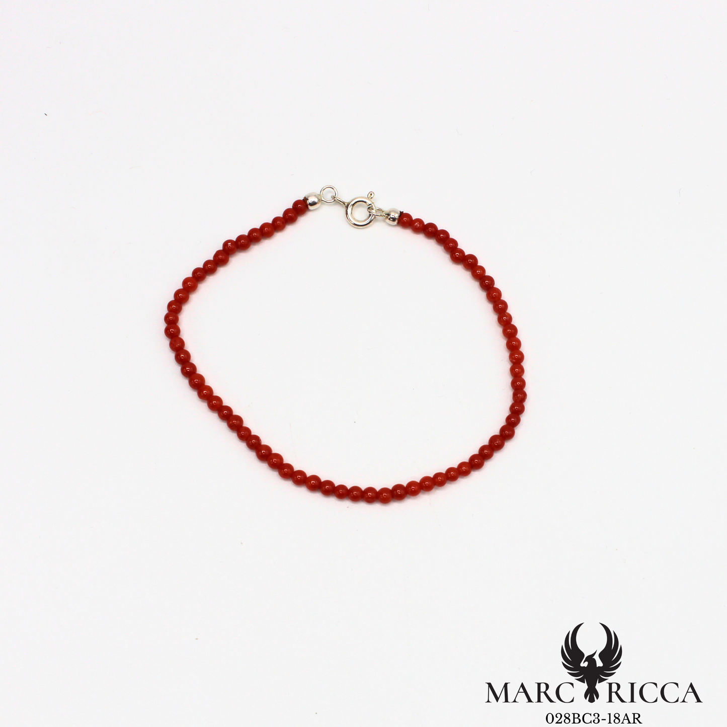 Bracelet perles corail 3mm