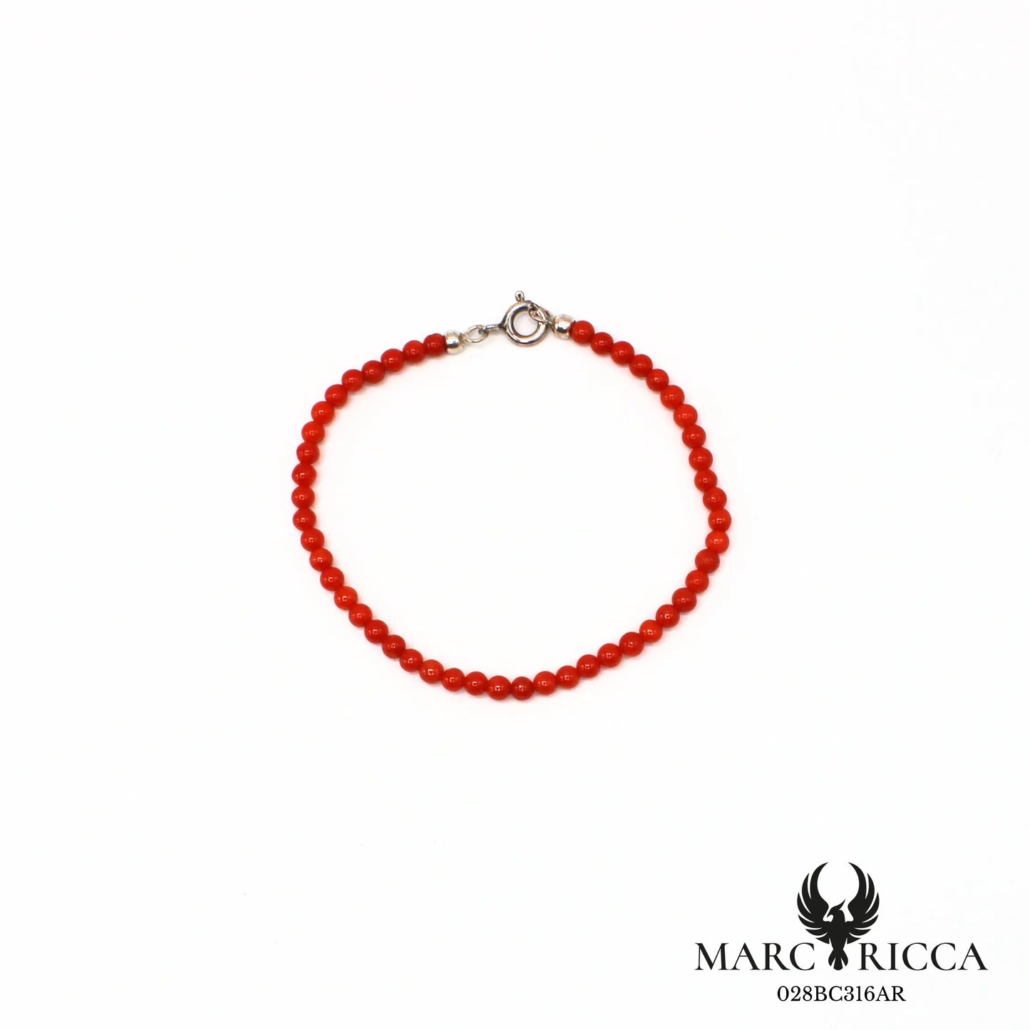 Bracelet perles corail 3mm