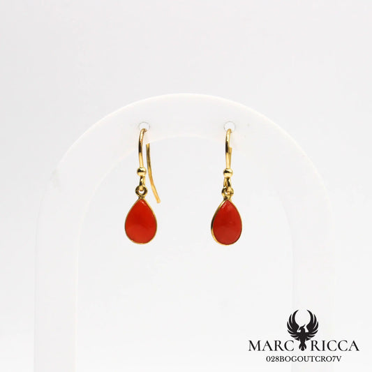 Boucles d'oreilles pendantes goutes