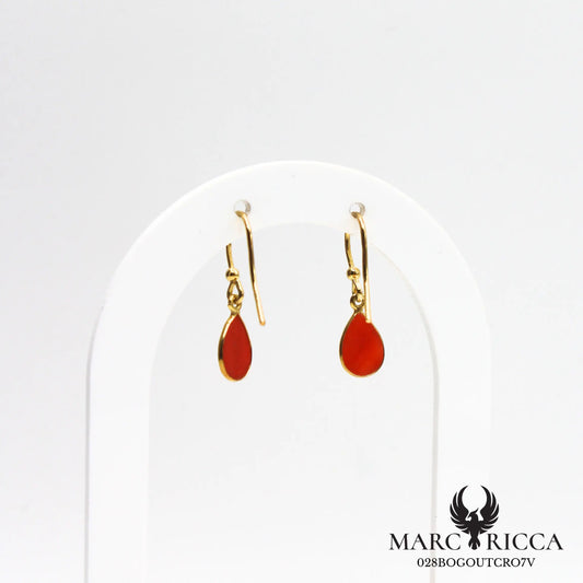 Boucles d'oreilles pendantes goutes