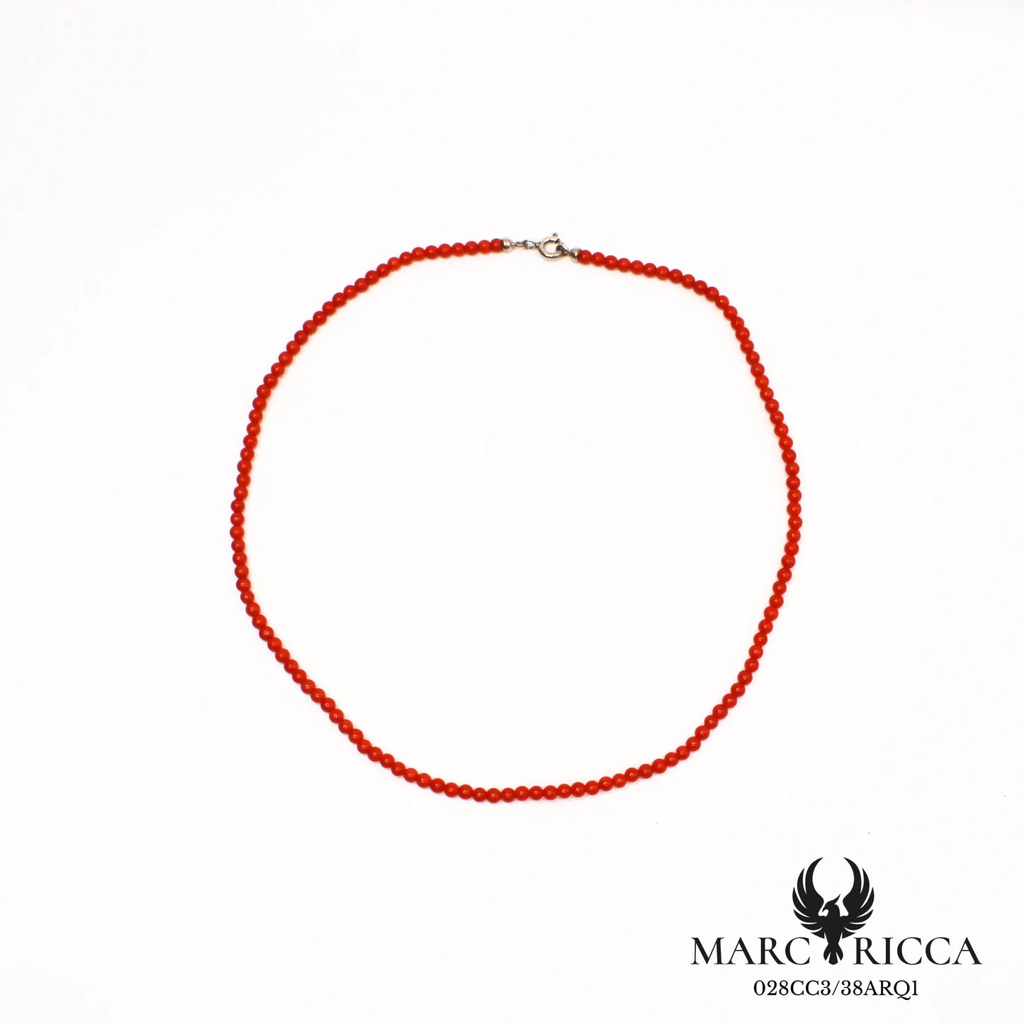 Collier perles de corail