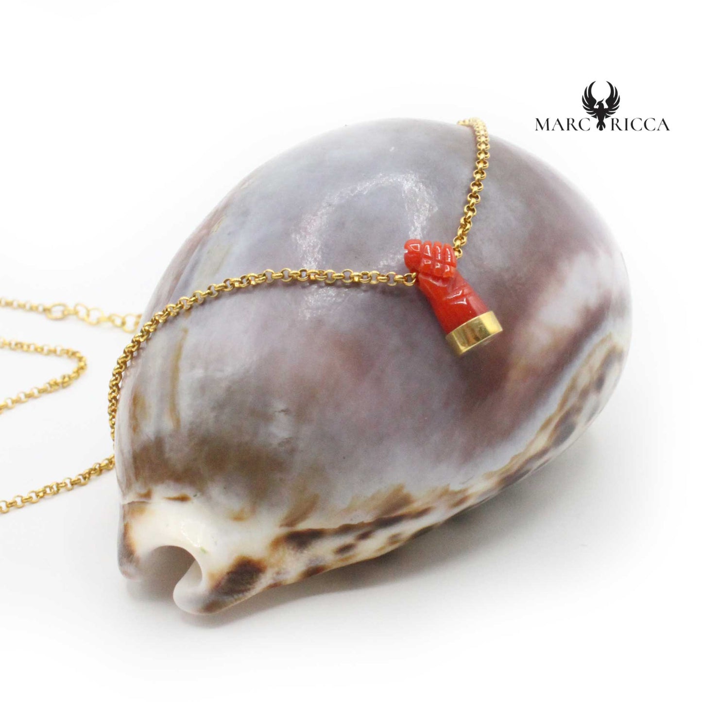 Collier Marc-Ricca Corail Rouge