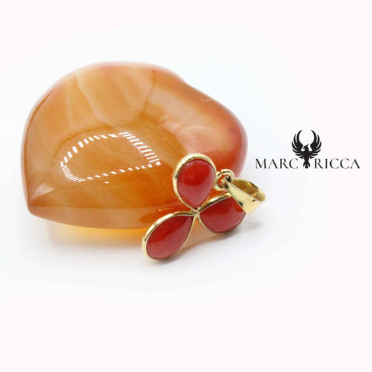 Pendentif Or Fleur 18 Carats