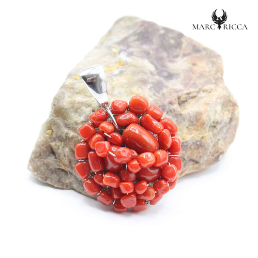 Pendentif  Corail Sassi