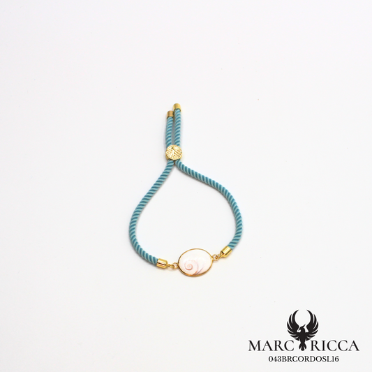 Bracelet Argent œil de Sainte-Lucie Rouge Vermeil