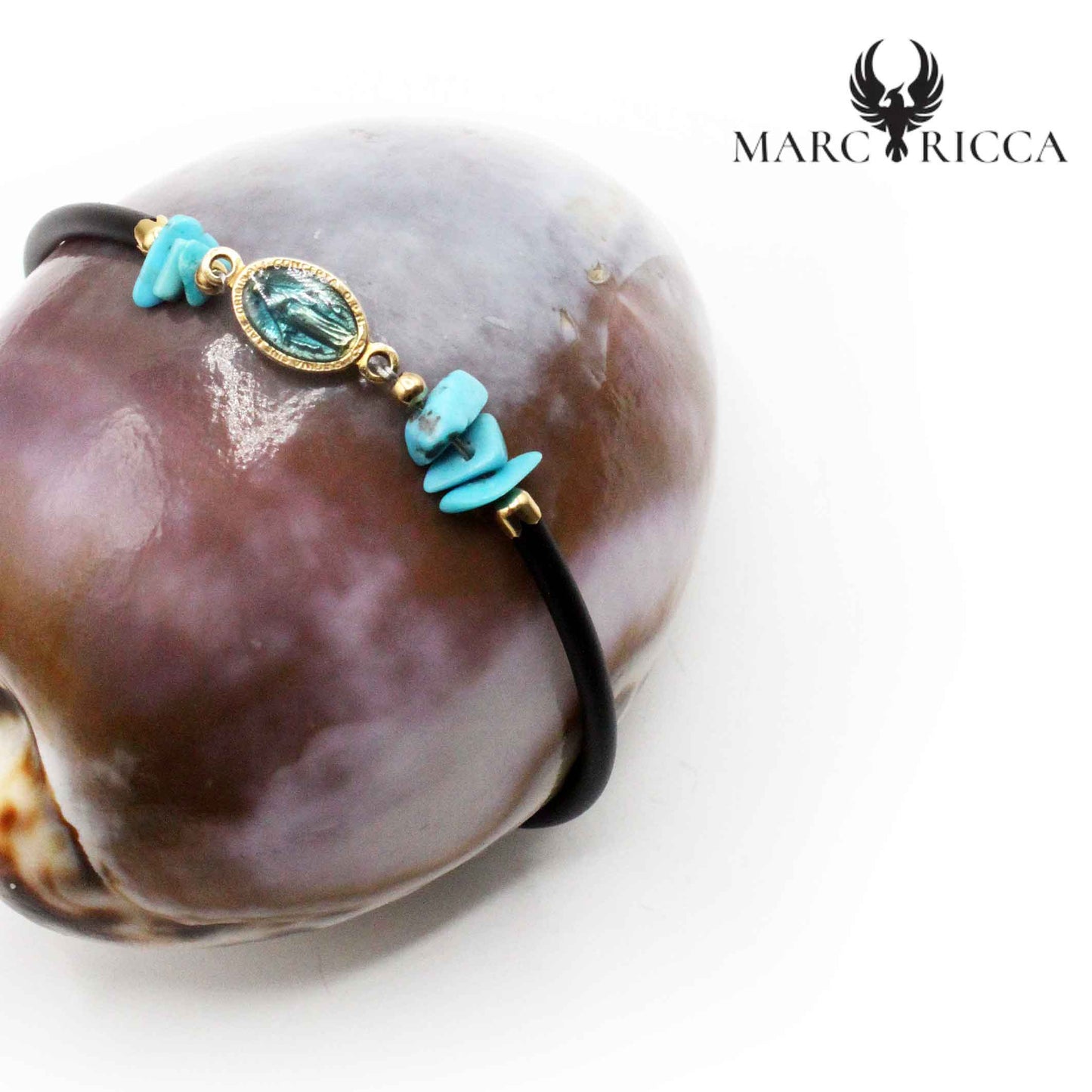 Bracelet Vermeil Miraculeuse & Turquoise