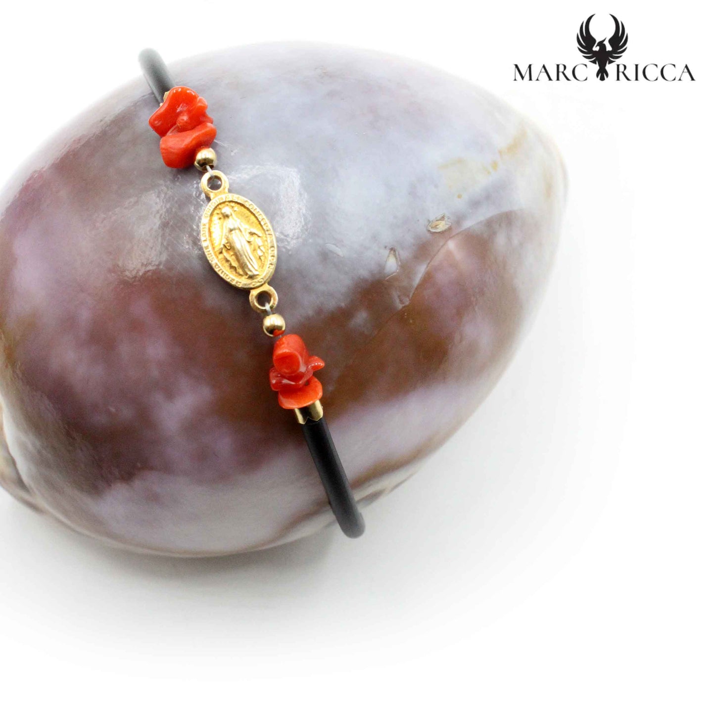 Bracelet Vermeil Miraculeuse & Corail