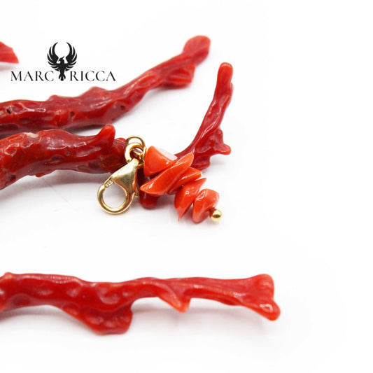 Charms Argent Morceaux Corail