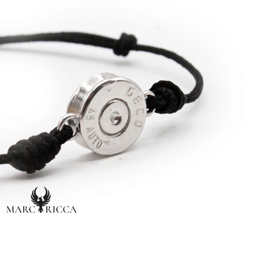 Bracelet Argent Cordon Douille