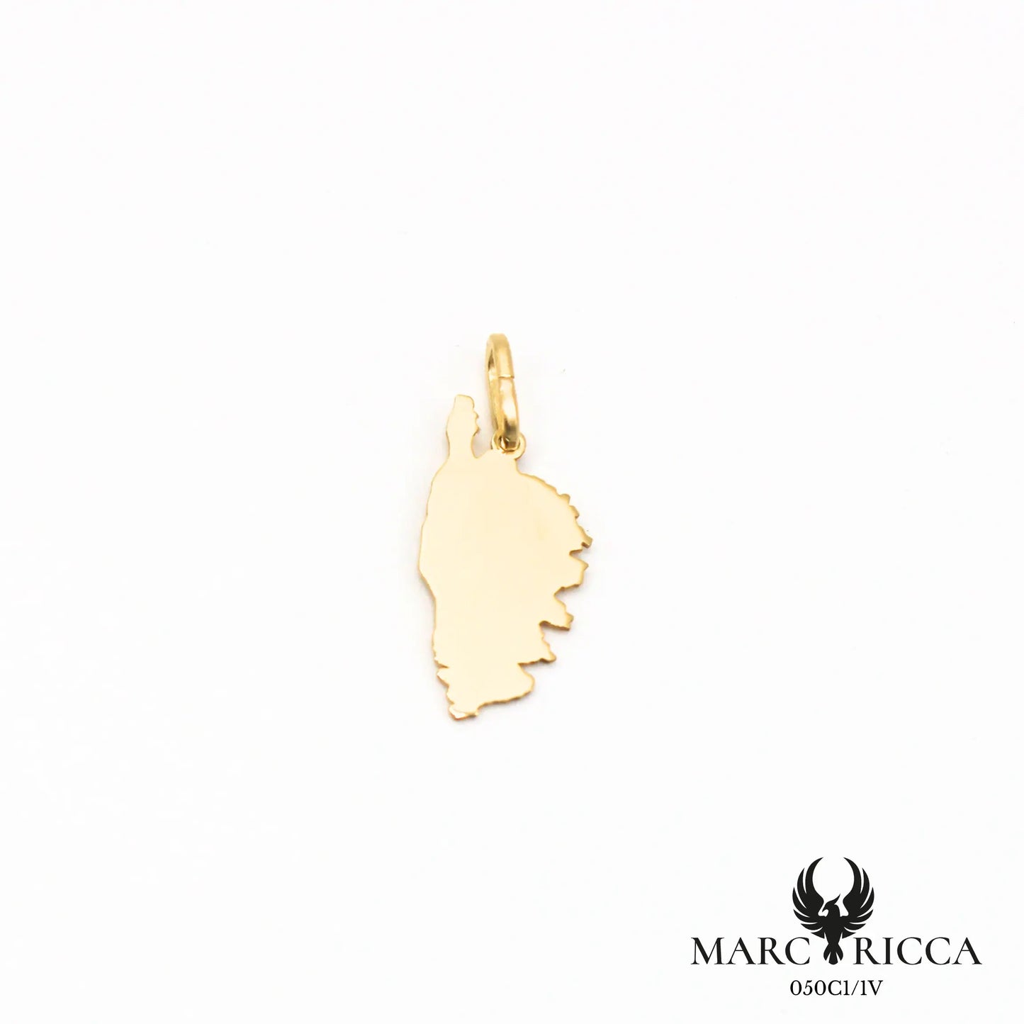 Pendentif corse avec villes en argent ou vermeil