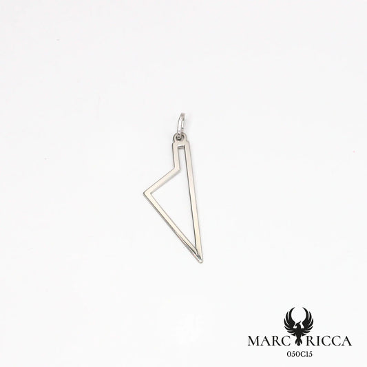 Pendentif corse stylisée en argent ou vermeil