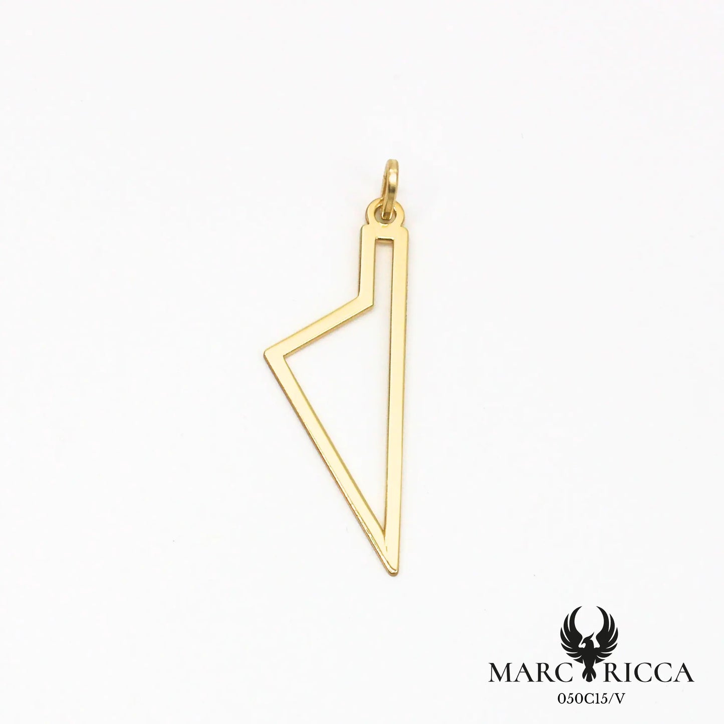 Pendentif corse stylisée en argent ou vermeil