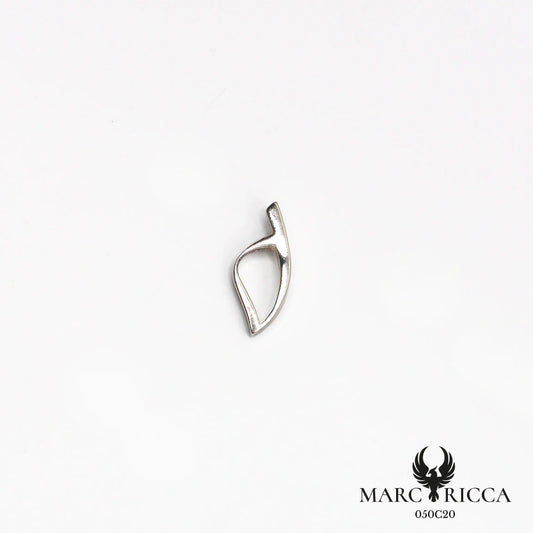 Pendentif corse arrondie en argent