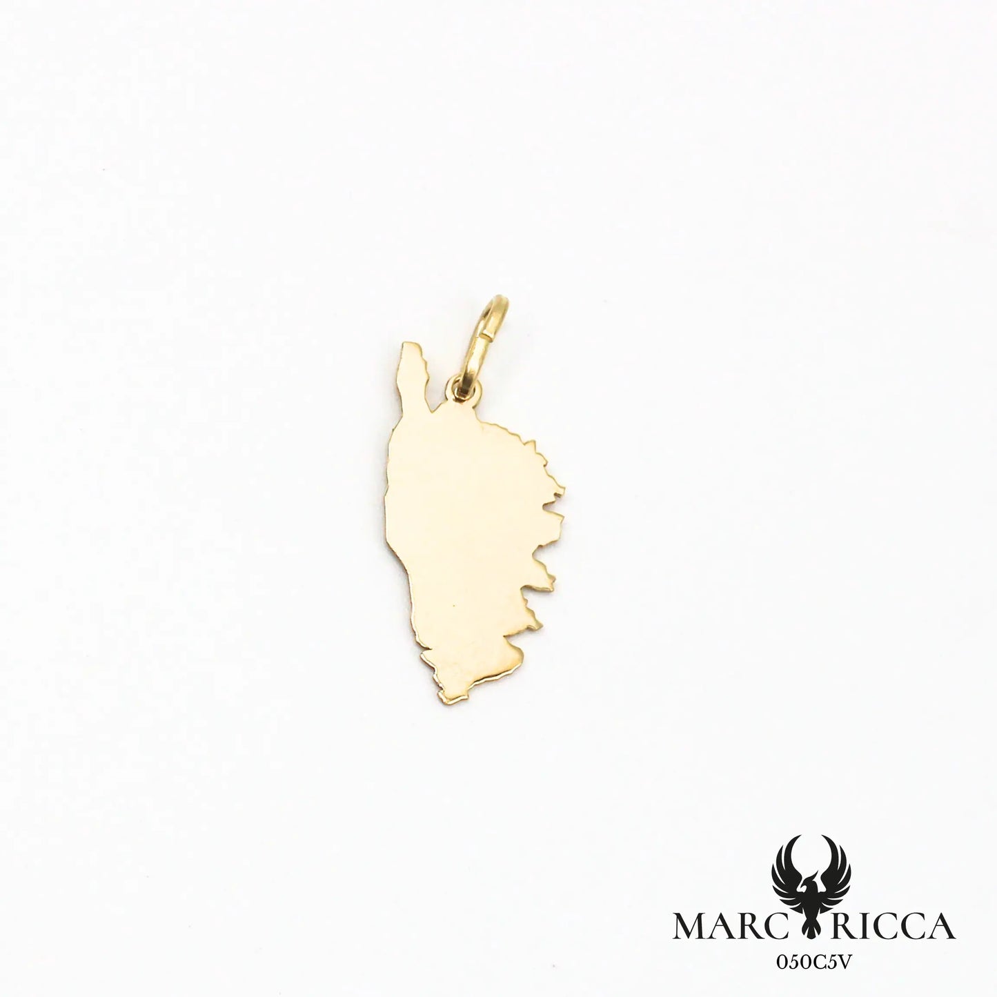 Pendentif corse avec villes en argent ou vermeil