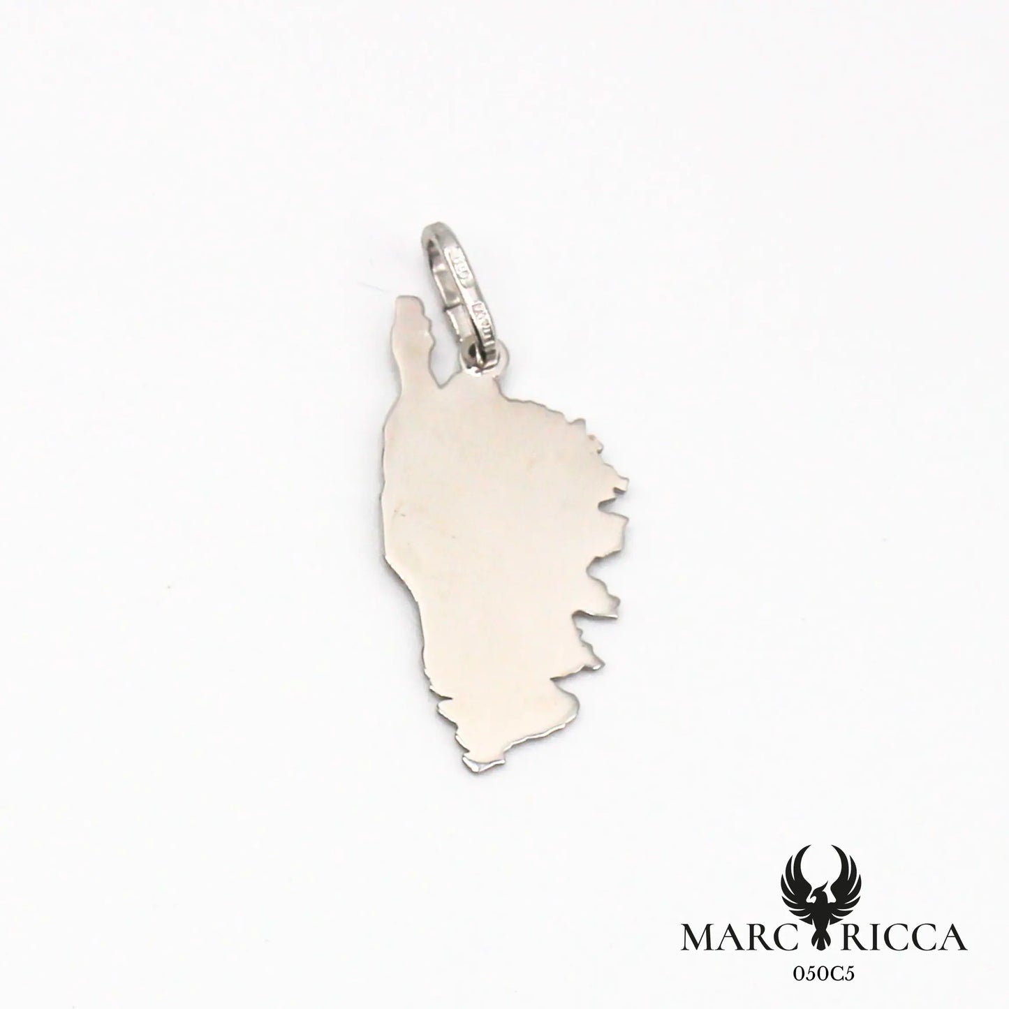 Pendentif corse avec villes en argent ou vermeil