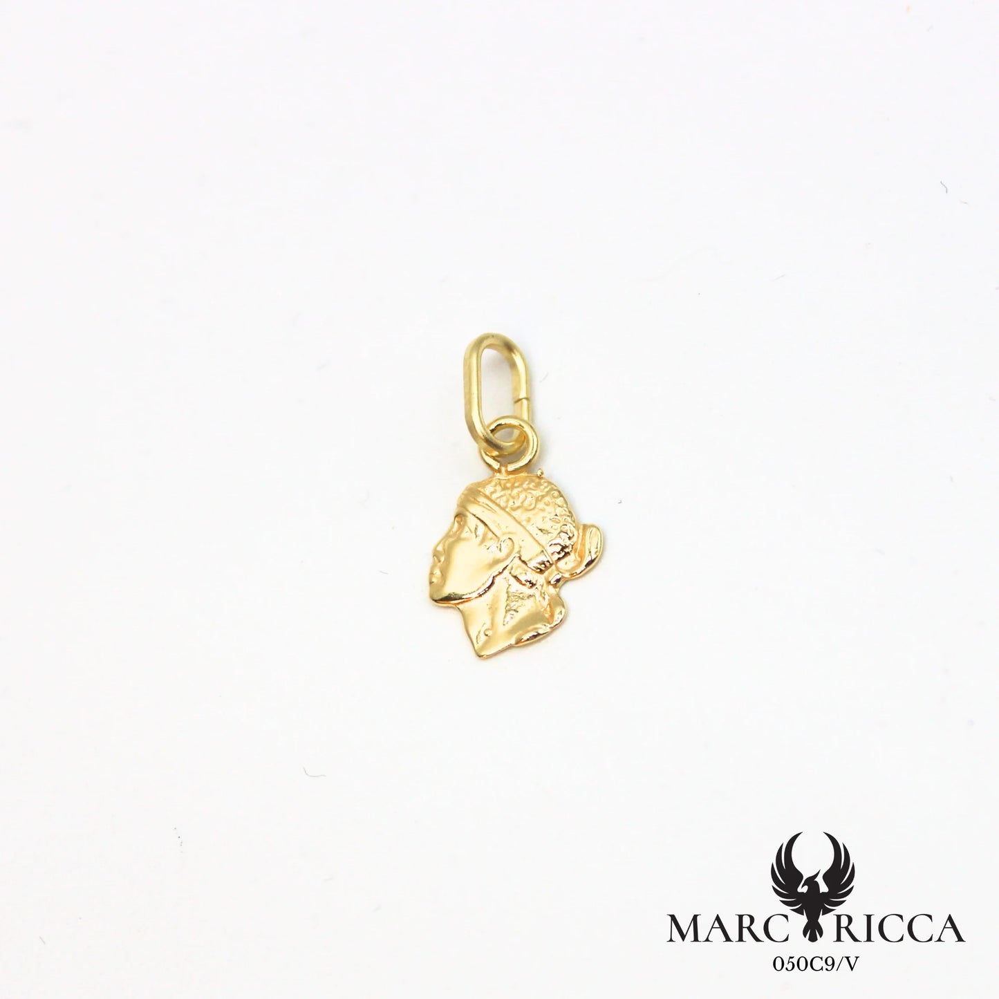 Pendentif Tête de Maure en argent ou vermeil