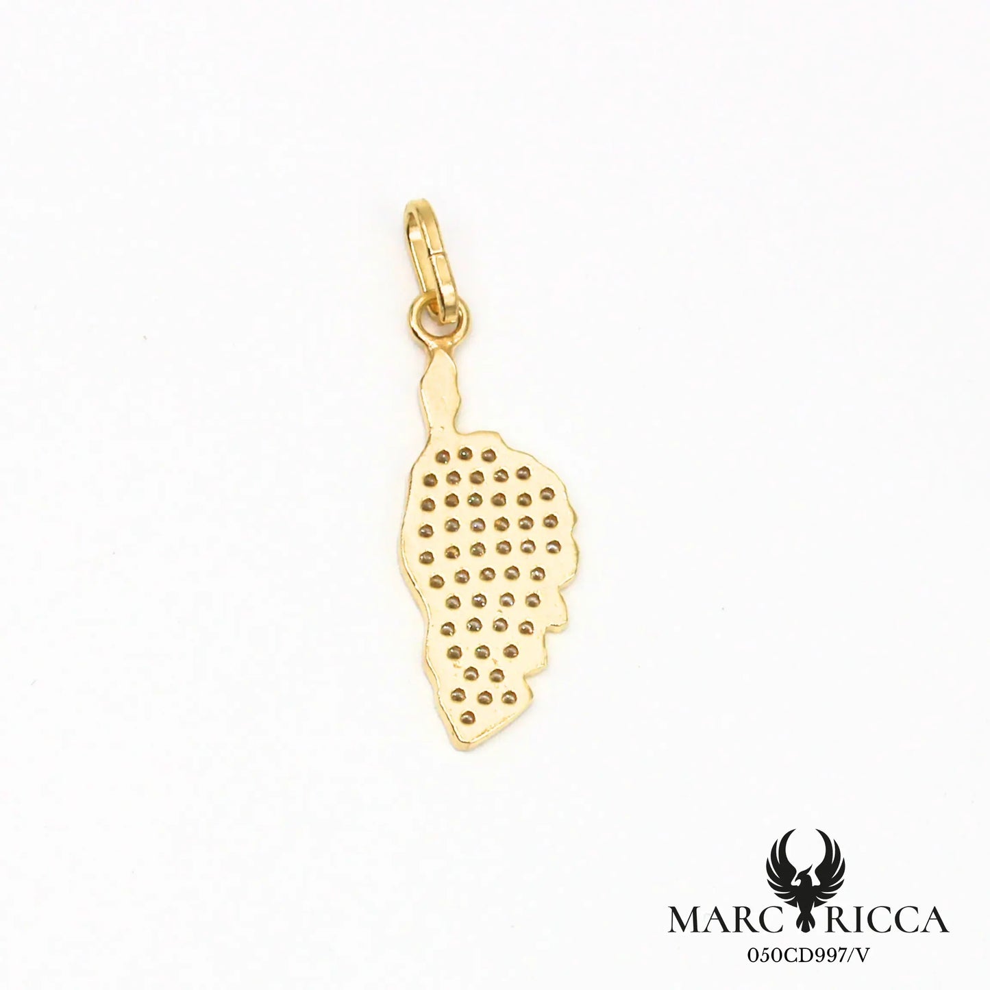 Pendentif Argent Corse & Strass