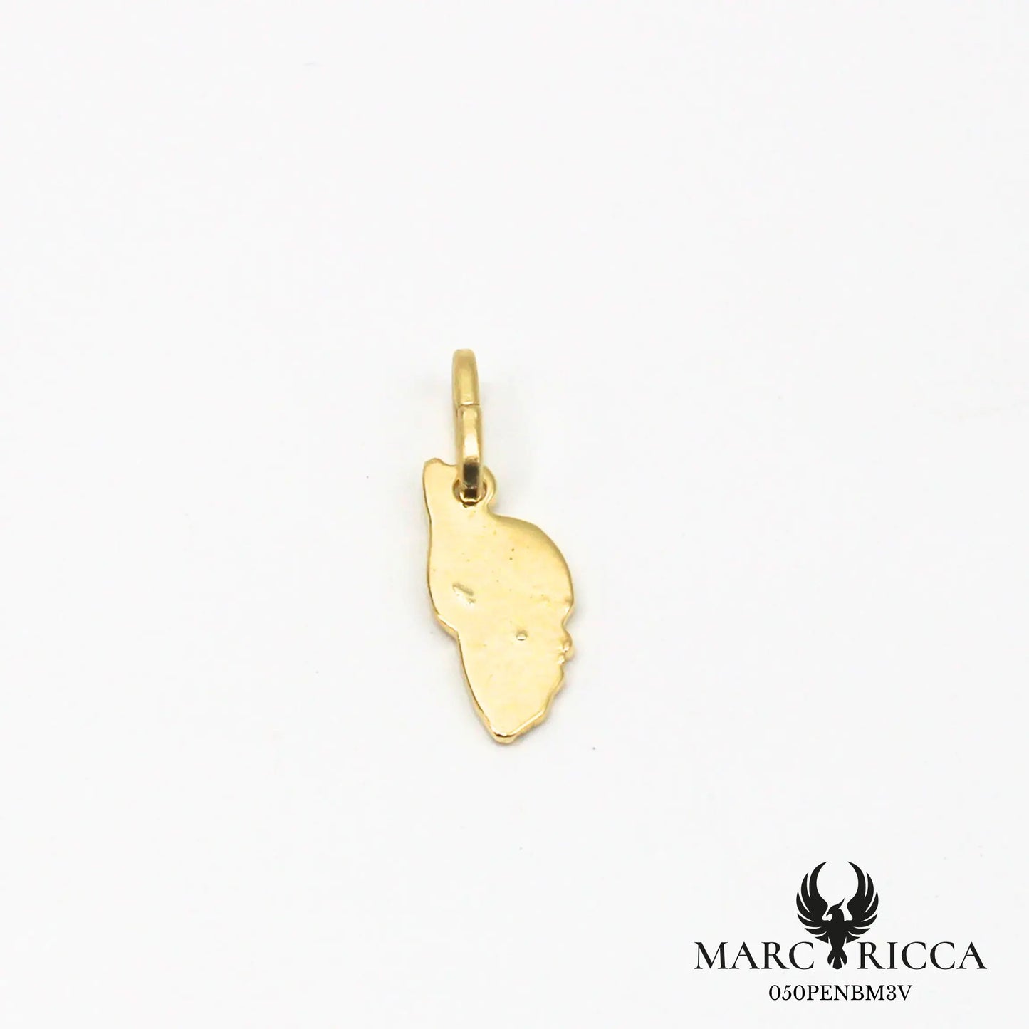 Pendentif corse avec villes gravées en argent ou vermeil