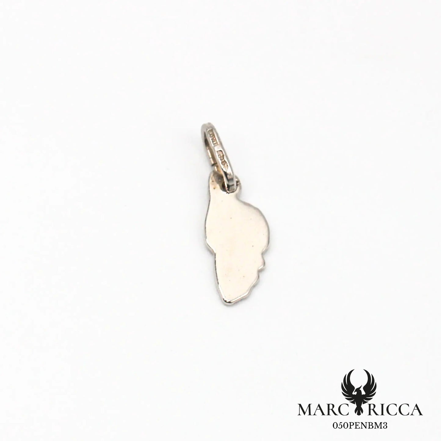 Pendentif corse avec villes gravées en argent ou vermeil