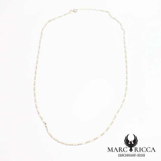 Chaine en argent 925 maille figaro