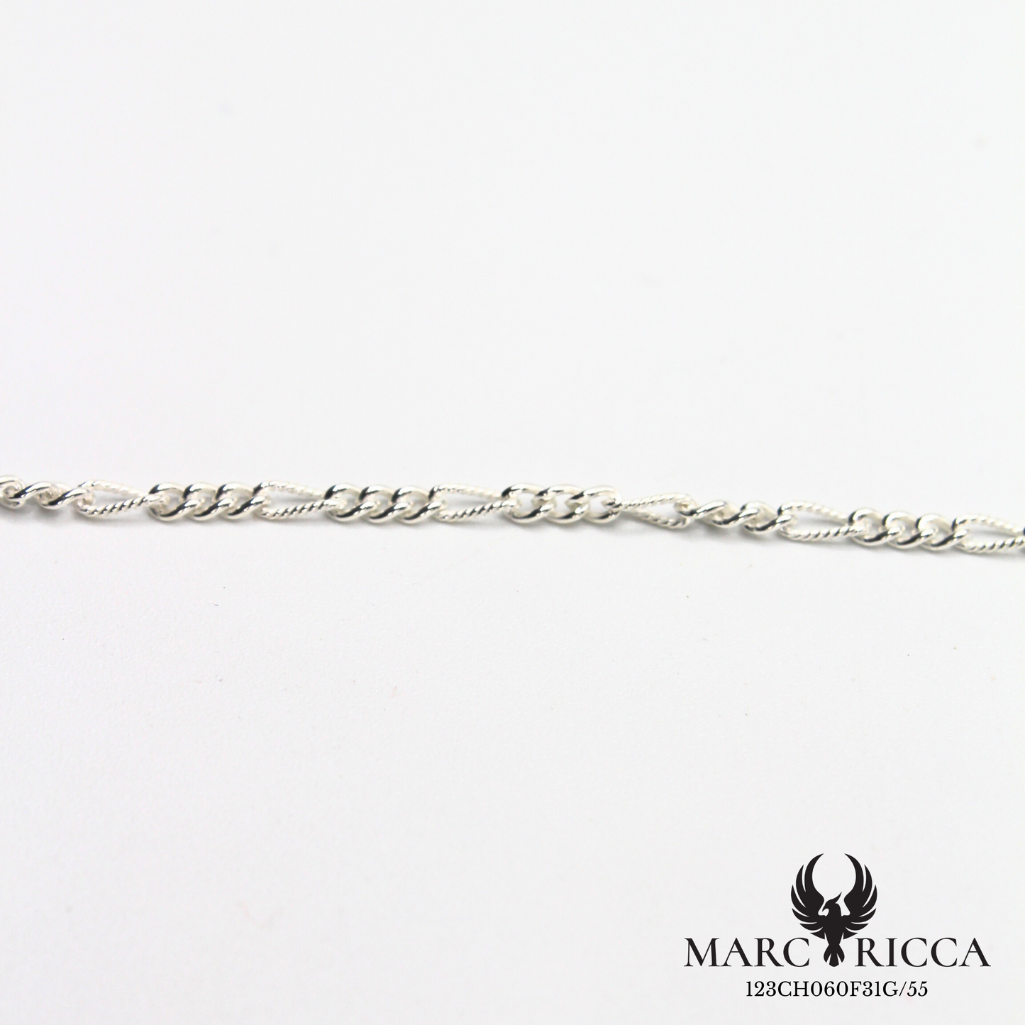 Chaine en argent 925 maille Figaro