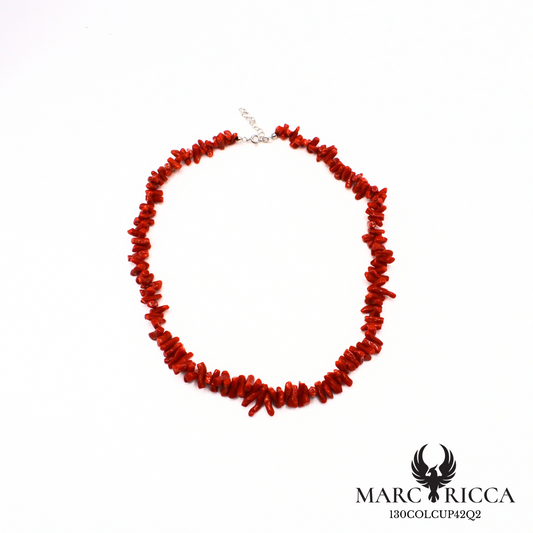 Collier en corail cupolino