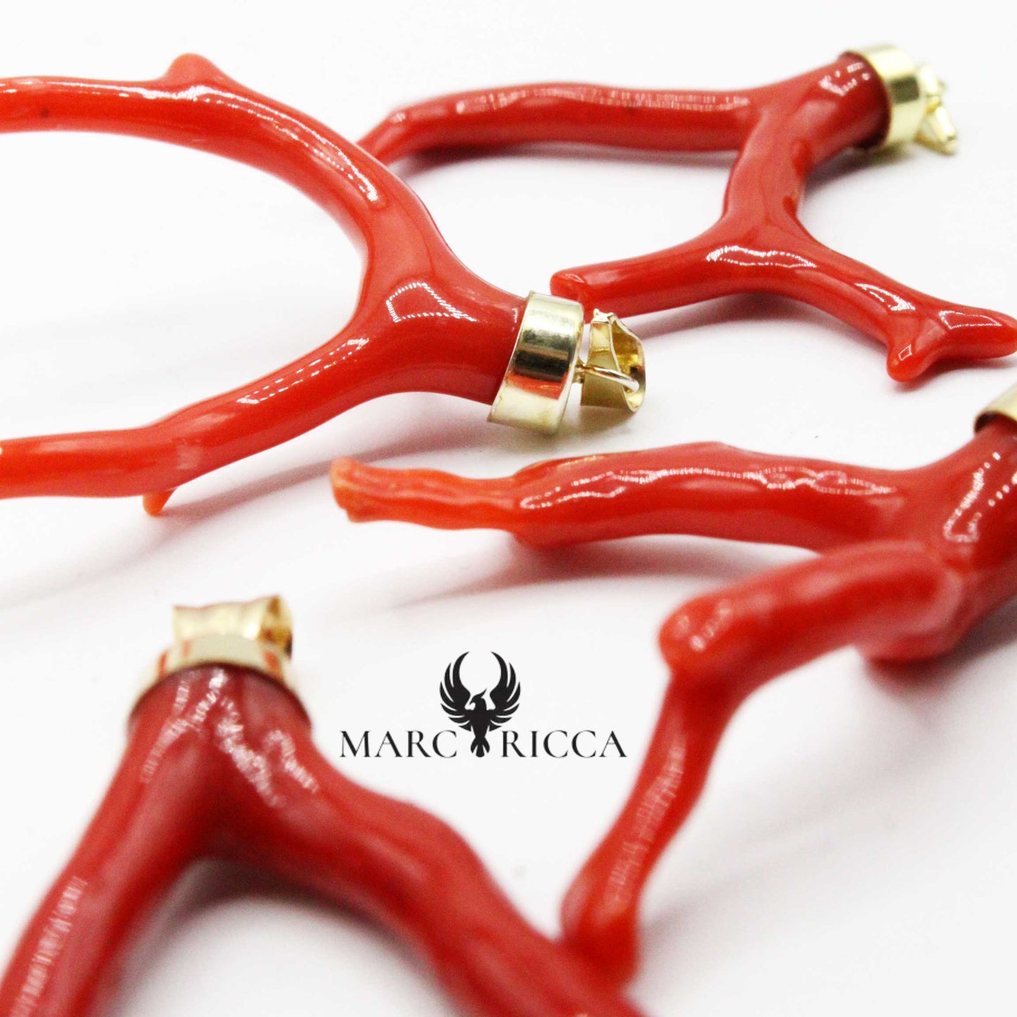 Pendentif Argent Branche de corail