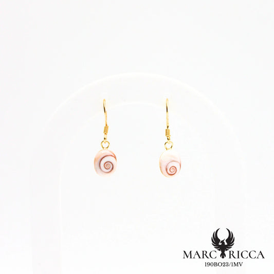 Boucles d'oreilles œil de Sainte Lucie ovales